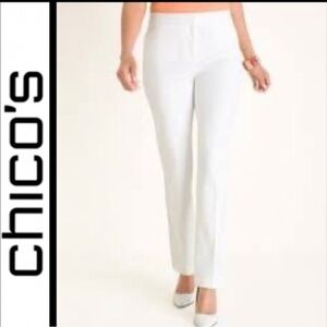 Chico’s Ankle Pants In Ecru Size 00. US Size 2